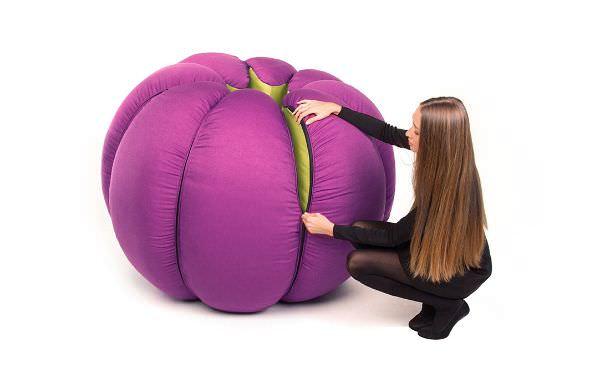 mndarin pouf